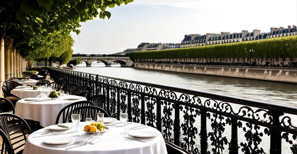 Saint-germain : charme et terrasse face à la seine